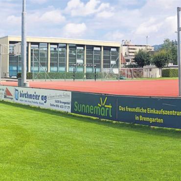 Gemeinsam Lösungen finden - In der Gemeinde Bremgarten ist eine Erweiterung der Hallenkapazität um eine Dreifachhalle anstatt der bestehenden zwei Einfachhallen der Turnhalle Bärenmatte geplant. Bild: Sabrina Salm