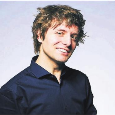 «Verklärungsbedarf» - Lennart Schilgen tritt am Montag in Muri auf. Bild: zg