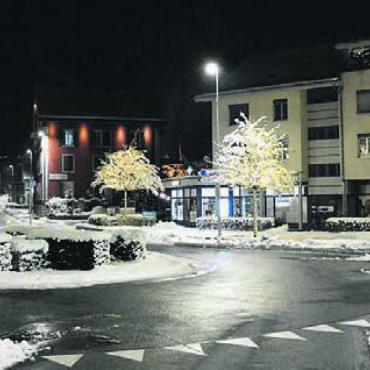 Leuchtende Einheit - Besinnlich ist die Atmosphäre an der Zürcherstrasse.
