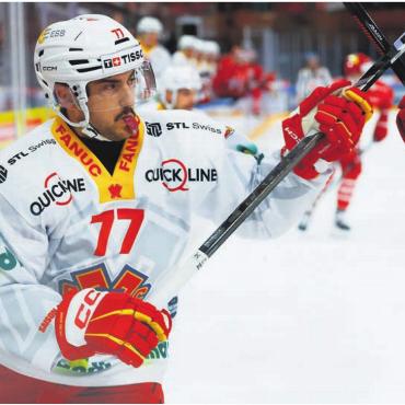 «Nummer 1001 wartet schon» - Robin Grossmann am letzten Dienstagabend, als er sein 1000. Spiel absolvierte.