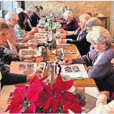 Emotionaler Abschied - Das Restaurant Luca in Hägglingen verwöhnte die Turnerinnen mit feinen italienischen Desserts. Bild: zg
