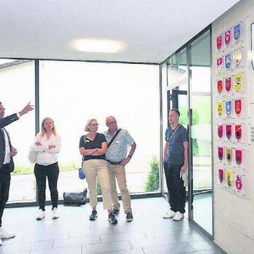 8000er-Marke geknackt - Villmergen ist ein beliebter Wohnort. Am Neuzuzügeranlass orientiert derGemeinderat (im Bild Daniel Füglistaler) über die Besonderheiten des Dorfes. Bild: Archiv
