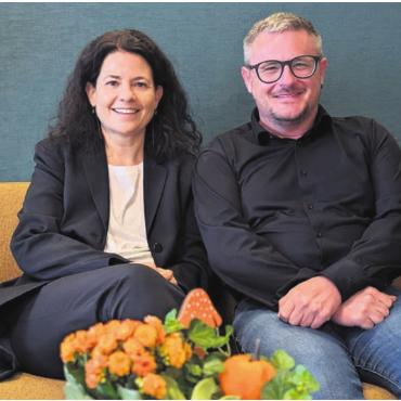 Souverän und mit viel Rückhalt - Claudia Bamert und Daniel Sommerhalder 
möchten sich auch in der neuen Legislatur mit altem Elan für ihr Bremgarten einsetzen. Bamert weiterhin im BKS, Sommerhalder neu auch als Vizeammann. 
Bild: Marco Huwyler