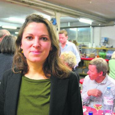 Die Hoffnung aufrechterhalten - SP-Schweiz-Co-Präsidentin Mattea Meyer fand in Berikon klare Worte. Bild: Roger Wetli
