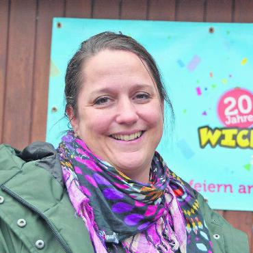 Heute gehört die Kita dazu - Sie ist mit der Wichtelburg gewachsen an ihren Aufgaben. Gabi Baumann leitet seit über 20 Jahren die Kindertagesstätte. Bild: Verena Anna Wigger
