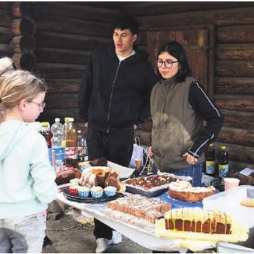 Wenn das goldene Ei zählt - Der heimliche Star beim Eiersuchen ist das einladende Dessertbuffet.