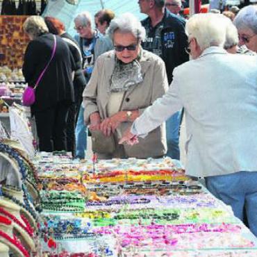 Herz ist Trumpf im Marktstädtli - Wer die Wahl hat ... Es gab einiges zu entdecken.