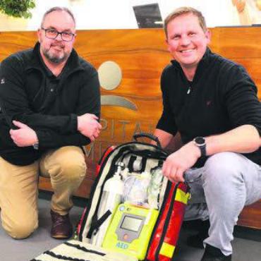 Ersthelfer retten Leben - Stefan Haber, Leiter Rettungsdienst Bild: tst