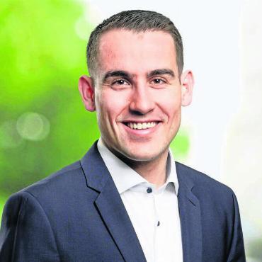 Tim Hoffmann wird neuer Präsident - Tim Hoffmann aus Tägerig hat im Herbst für den Grossen Rat kandidiert. Nun wird er neuer Präsident der Jungfreisinnigen Aargau. Bild: zg