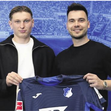 Ein cleverer Schachzug - Alessandro Vogt (links) und Goran Karanovic in Hoffenheim. Bild: zg