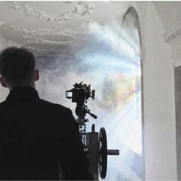 Herbstlauf geht auch im Frühling - Für seinen ersten Spielfilm zwar nicht – aber das Kloster Muri bot Andreas Meienberg auch schon eine ideale Kulisse.