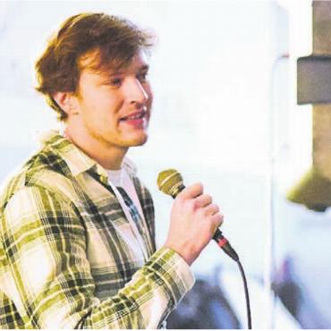 Visionär, Macher und Glücksfall - Jonas Arnet bei der Einweihung des Kulturwerks Bleichi. Bild: Archiv