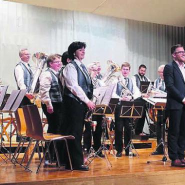 Wohl letzter grosser Höhepunkt - Die «Musig» Bettwil steht vor ihrem wohl letzten Jahreskonzert. Bild: Archiv