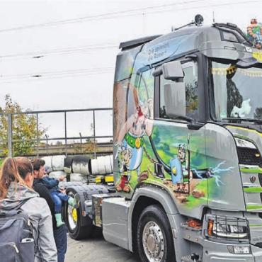 Indy-Truck auf der Poleposition - Die Römer AG braucht sich vor den schlagkräftigen Galliern nicht zu verstecken.