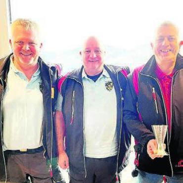 Bremgarten in Morgarten - Sieger bei Gruppenschützen: Silvio Beily, Clemens Mullis und Dominik Grenacher.