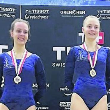 Doppelsieg in der Kategorie «National Open»: Katja (links) und Laura Steinmann. Bild: zg