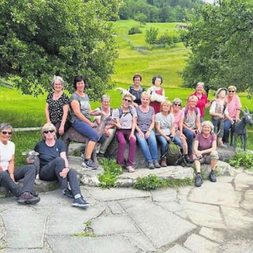 Die Aristauer Landfrauen genossen das Miteinander. Bild: zg