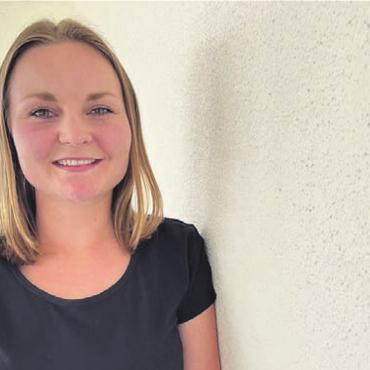 Identifikation behalten - Blickt positiv in die Zukunft: Lucia Schroth. Bild: Archiv