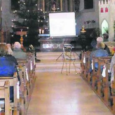 Bereicherndes Miteinander - Der ökumenische Gottesdienst in Oberlunkhofen war gut besucht. Bild: zg