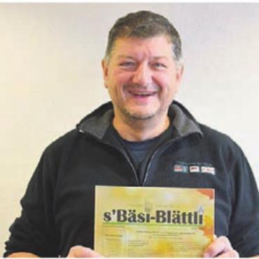 «Bäsi-Blättli» droht das Aus - Gemeindeammann Mario Räber. Bild: ake