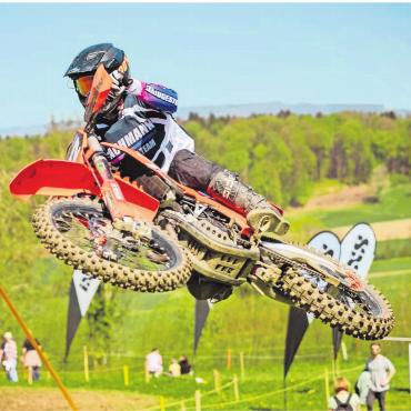 Start zur nächsten Runde - Tim Mäder startete am vergangenen Wochenende in der Masters-Open-Kategorie. Morgen Samstag tritt das Vereinsmitglied des MSC Wohlen am lizenzfreien Motocross im Yamaha Cup an. Bild: zg