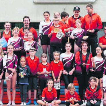 Spass und Sport verschmelzen - Der Turnverein Muri am Schlussturnen. Bild: zg