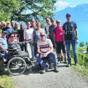 Im Gantrischgebiet - Die Männerriegler genossen den Tag in Begleitung ihrer Frauen. Bild: zg