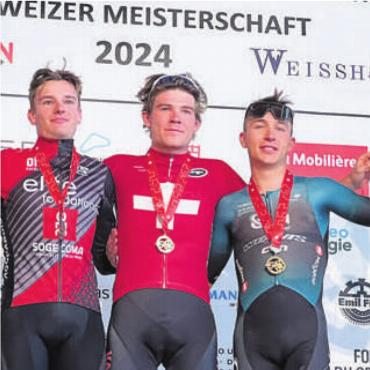 Kull holt Bronze an SM - Bronze für Robin Kull (rechts). Bild: zg