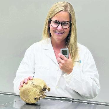Lisa Klee kommt ins Freiamt - Knochenfund im Freiamt – Saskia Gauthier hat dieses Szenario für ihren dritten Krimi gewählt. Bild: zg