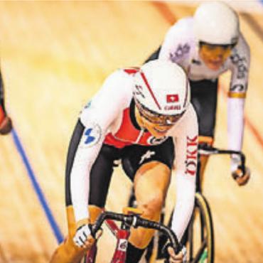 Olympia wird Realität - Am Freitag bei Olympia im Einsatz: Michelle Andres. Bild: Archiv