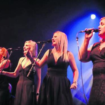Ein musikalisches Highlight - Die Band «Soul Jam» lebt von ihren kraftvollen Stimmen. Bilder: zg