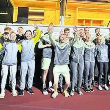 Bereit für Lausanne - Die Turnerinnen und Turner sind bereit für das Eidgenössische Turnfest. Bild: zg