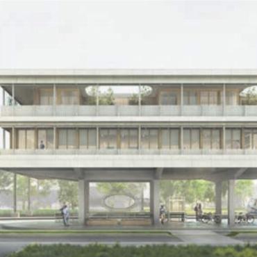 Bahnhof im Fokus - So könnte der Bahnhof Bremgarten künftig aussehen. Bild: zg