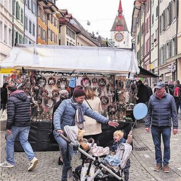Wie aus dem Bilderbuch - Auch der klassische Warenmarkt sorgt am Markt der Vielfalt bei Gross und Klein oftmals für strahlende Gesichter.