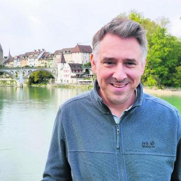 «Ich werde nicht verschwinden» - Der Bremgarter Stefan Dietrich zieht sich als Co-Parteipräsident zurück, will sich aber nicht aus der Verantwortung stehlen. Auch eine erneute Kandidatur für das Amt unter anderen Voraussetzungen schliesst er nicht aus. Bild: Archiv / huy