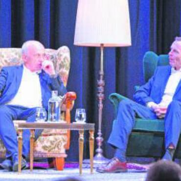 Anhaltendes Unverständnis - Alt-Bundesrat Ueli Maurer (links) und Roland Bühlmann. Bild: cbl