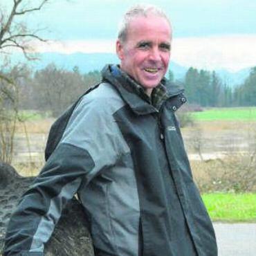 Ein Leben im Dienste der Natur - Täglich beobachtete Josef Fischer das Treiben auf der Stillen Reuss. Bild: cbl