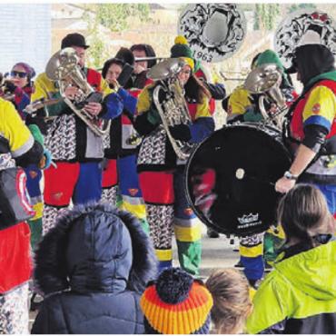 Künter Schule feierte Fasnacht
