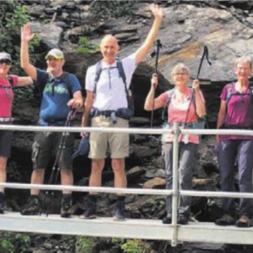 Naturfreunde mit Nachholbedarf - Von Realp zur Albert-Heim-Hütte SAC. Bild: zg