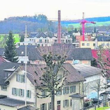 Wachstum geht weiter - Der Bauboom in Villmergen hält unvermittelt an. Bild: Archiv
