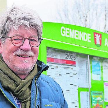 Ohne Freude wird es schwierig - Erwin Gerber blickt auf spannende fünf Jahre im Gemeinderat zurück. Bild: ake