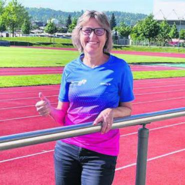 Perfekt für Einsteiger - OK-Chefin Susi Kohler freut sich auf den Pfingstlauf. Bild: jl