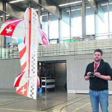 Die Burkertsmatt wird zum Flugplatz.