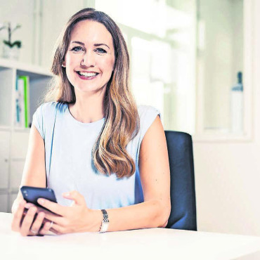 Die Macherin - Vanessa Hunkeler-Bolliger ist CEO der Refline AG: Als Geschäftsführerin kann man seine eigenen Werte einbringen. Bild: pd