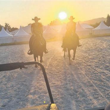 «Wilder Westen» auf dem Lindenberg - Auf gen Westen, zum Pferdefest auf den Lindenberg. Bild: zg