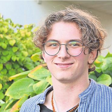 «Ich lasse nicht locker» - Finn Neiger, Muri, steigt für die SP in den Grossratswahlkampf. Bild: ake