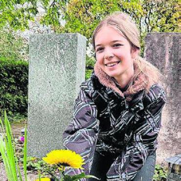 Blüten als Seelentröster - Jasmin Kottmann ist im 3. Lehrjahr als Floristin.
