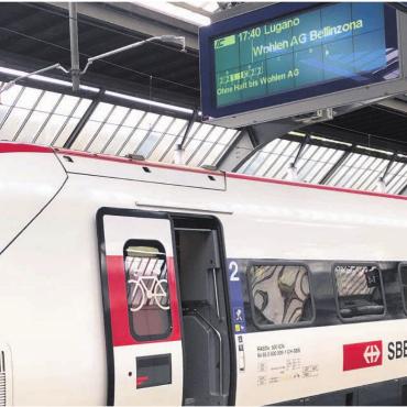 Vor Ostern direkt und komfortabel ins Tessin - Auch dieses Jahr profitieren Reisende wieder von direkten Interregio- und Intercityzügen Freiamt–Tessin. Bild: pd