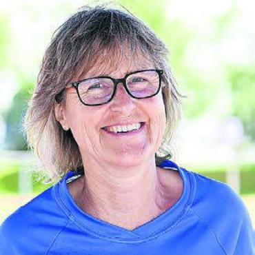 Eine Banane reicht nicht - OK-Präsidentin Susi Kohler von der LR Wohlen war sehr zufrieden.