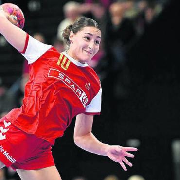 Der Schwung der Heim-EM - Leistungsträgerin Daphne Gautschi aus Muri. Bilder: awa
